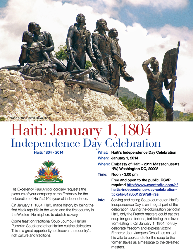 Haiti: January 1, 1804 Independence Day Celebration