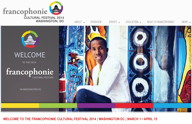 WELCOME TO THE FRANCOPHONIE CULTURAL FESTIVAL 2014