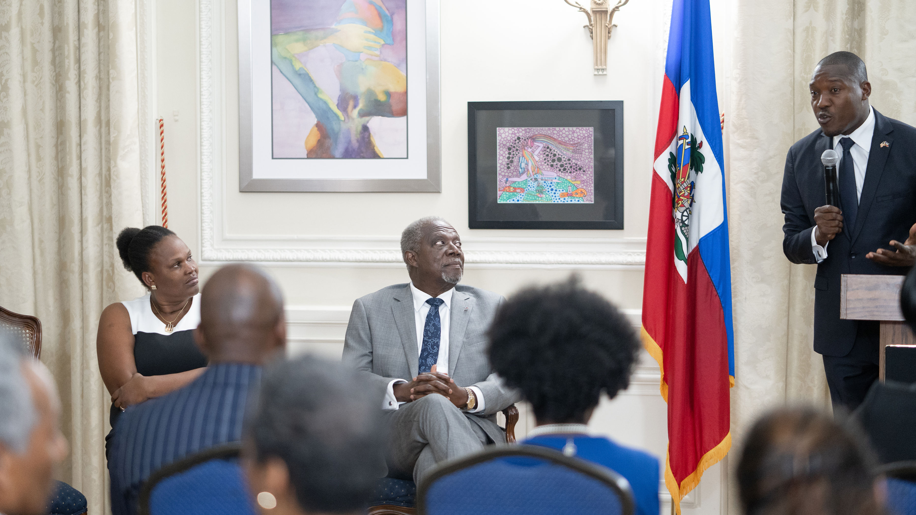 Embassy Hosts Haitian Parliamentary Meet and Greet Cocktail