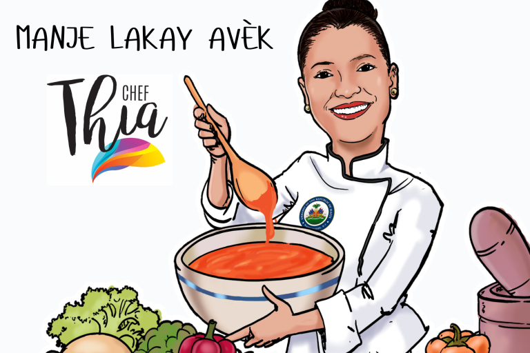 Chef Thia Manje lakay ak Chef Thia